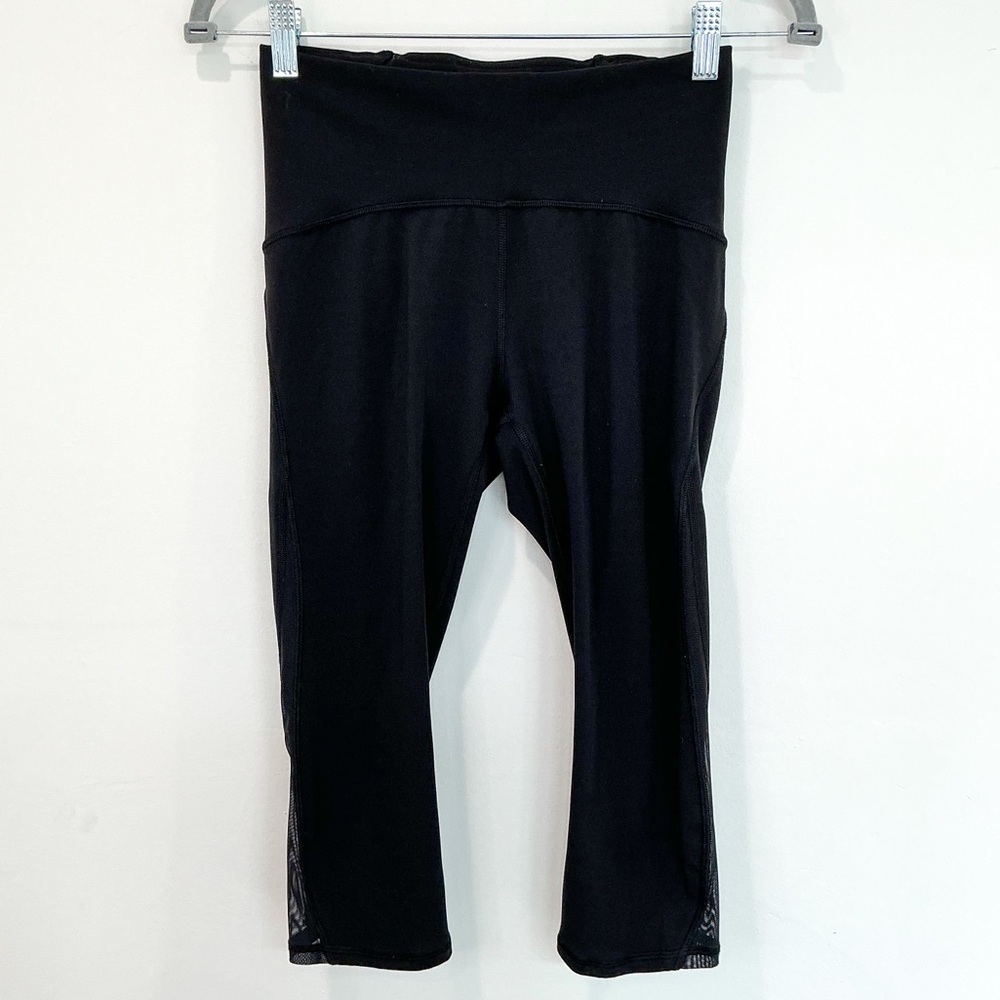 Lululemon Black Cropped Leggings
